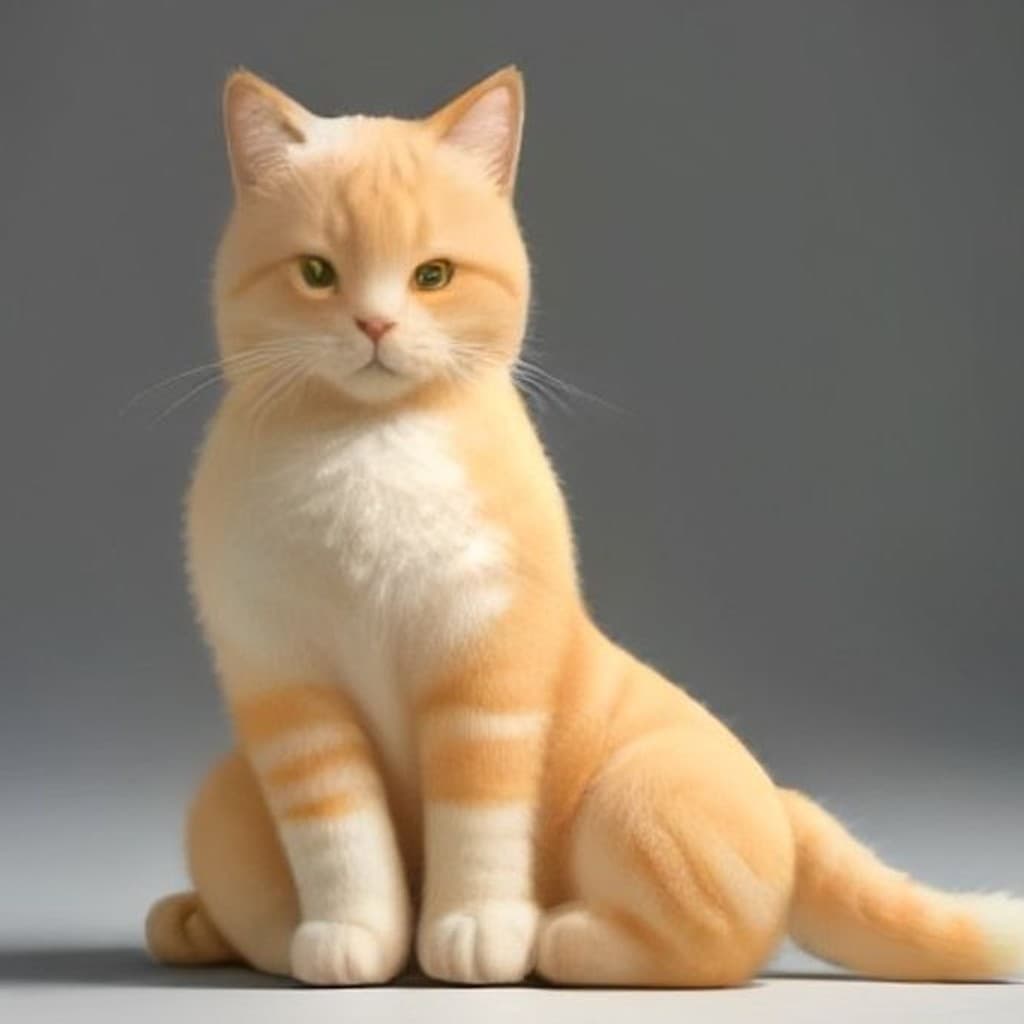 奶油猫猫 35cm