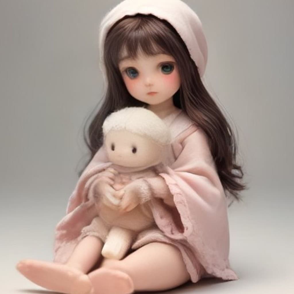 棉花娃娃 成品妆 20cm
